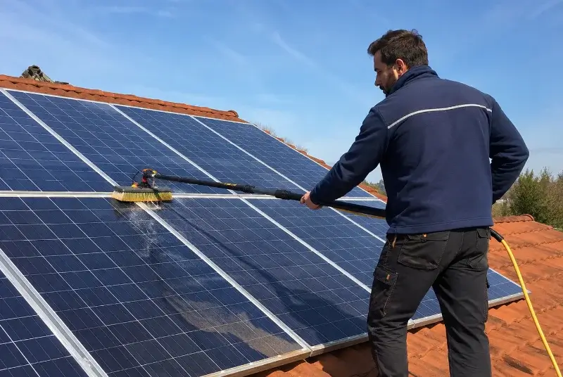 Nettoyage et entretien de panneaux solaires à Seclin